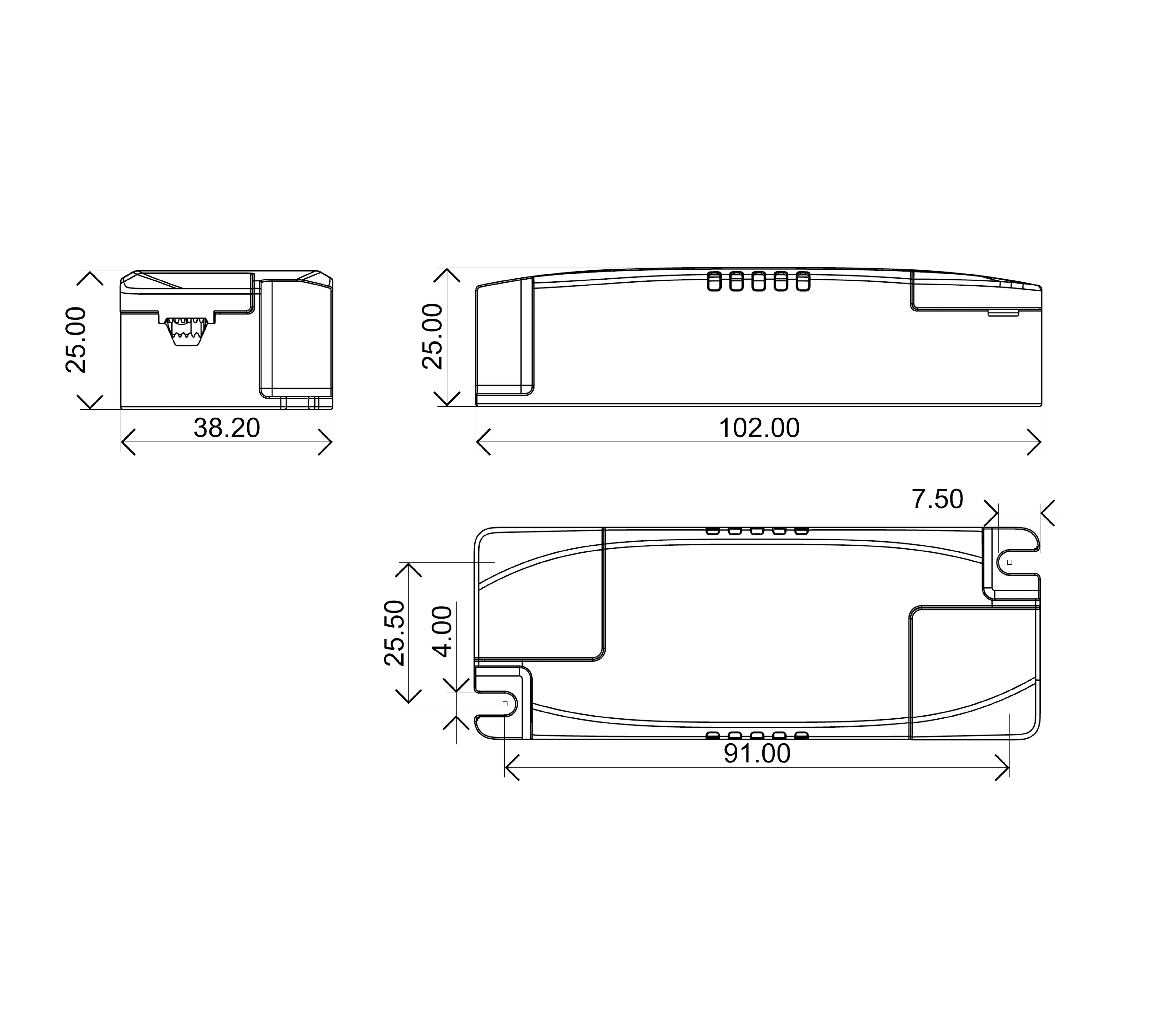40W | 600-1050mA Compact Drivers