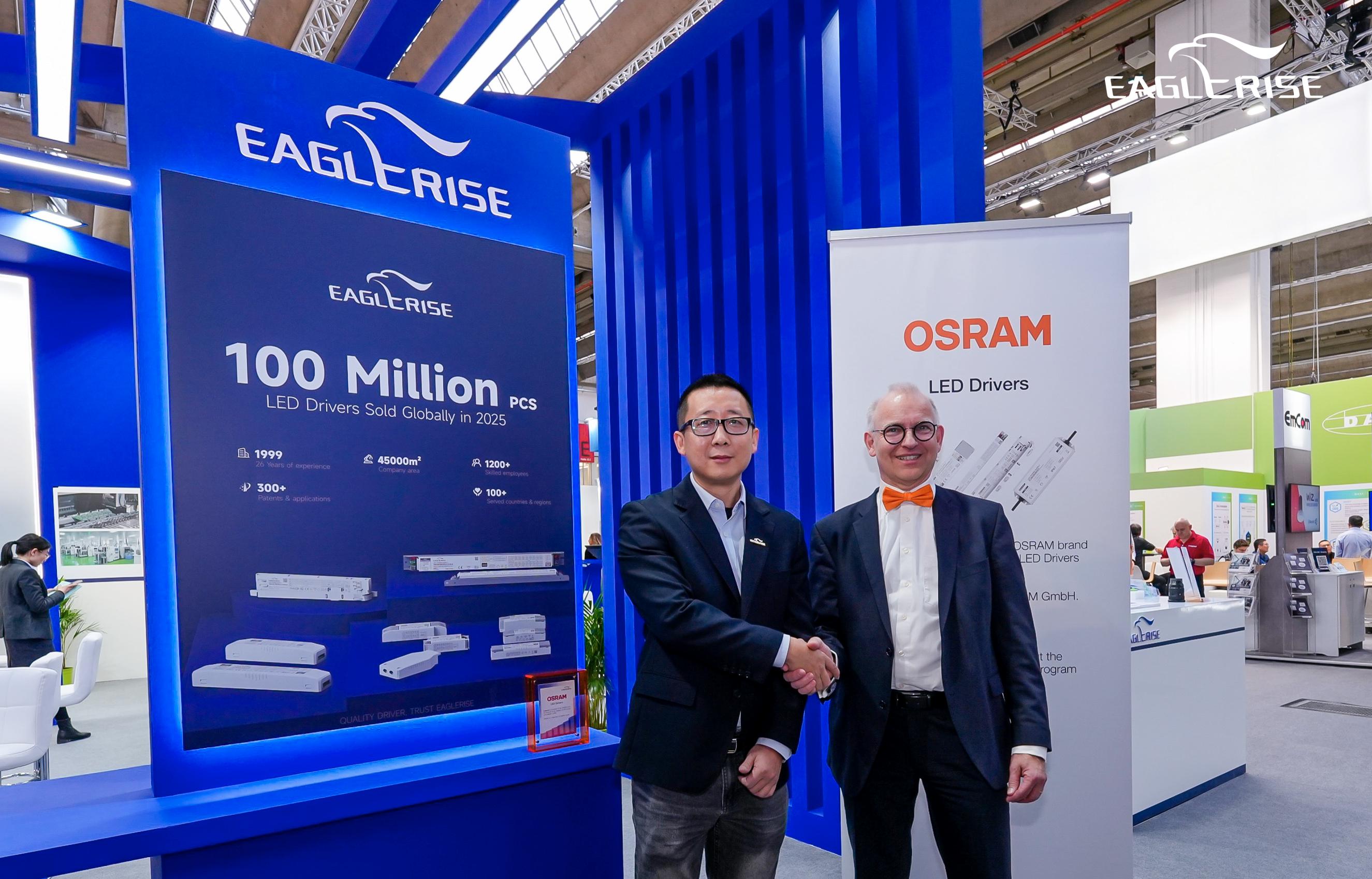 Eaglerise and ams OSRAM Enter Global Brand Licensing Partnership to Expand Presence in General Lighting LED Driver Market